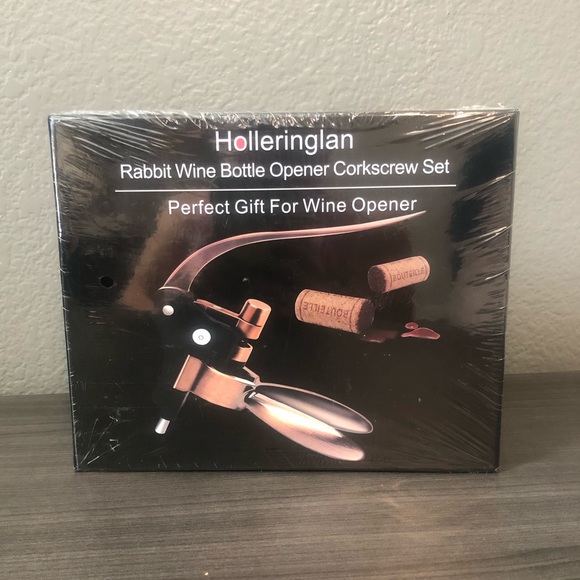 Holleringlan Dining Holleringlan Rabbit Wine Bottle Opener With